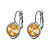 Серьги Light Topaz Shimmer - миниатюра
