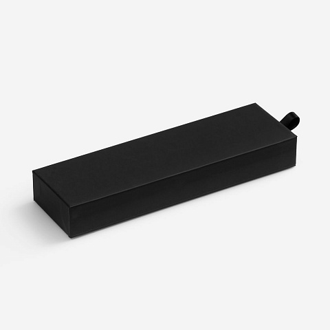 Ручка шариковая Bolt Soft Touch в футляре, черная - рис 4.