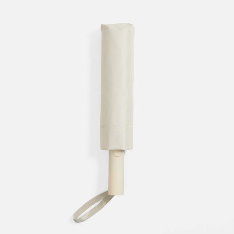 Зонт складной с УФ-защитой Ribstar, бежевый - рис 6.