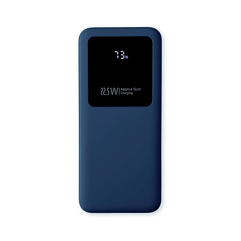 Внешний аккумулятор Kris soft touch, 10000mAh (Тёмно-синий) - рис 2.