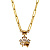Колье TANZY SG GOLDEN Dyrberg Kern 480121 - миниатюра - рис 2.