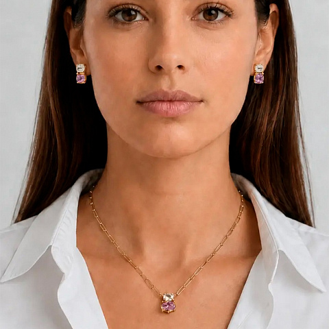 Серьги NERIDA SG ROSE_SAND - рис 2.