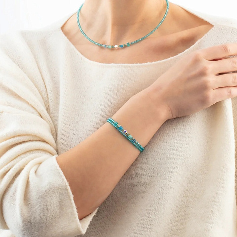 Браслет Turquoise Coeur de Lion 4464/30-0600 - рис 4.