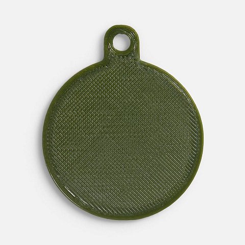 Подвеска Round, 3D-печать, хаки - рис 2.