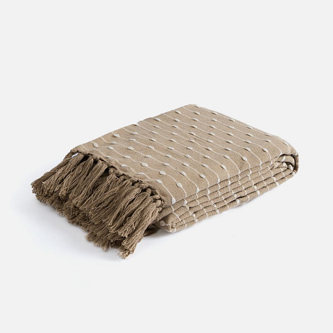 Плед Shimla, бежевый - рис 3.