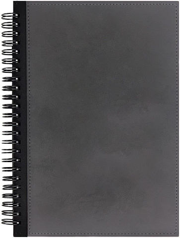 Ежедневник Notera Maxi, недатированный, серый