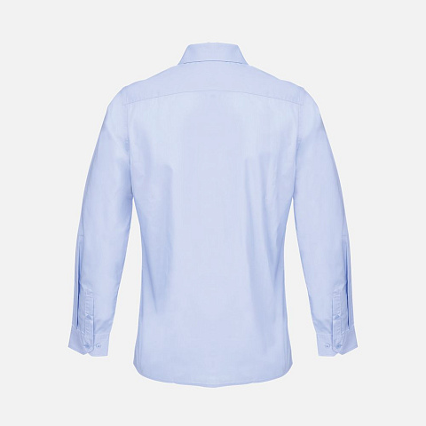 Рубашка мужская Bailey, голубая - рис 3.