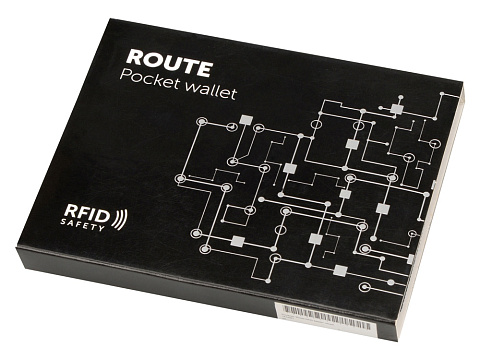 Кошелек "Route RFID Safety", черный - рис 5.