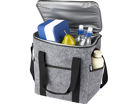 Сумка-холодильник для бутылок Фельта 21 л из фетра, переработанного по стандарту GRS - рис 4.