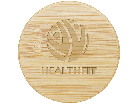 Бамбуковое зеркало Lustre - Натуральный - рис 5.