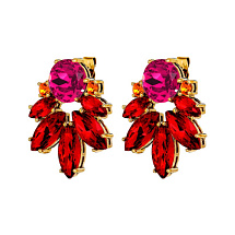 Серьги DRAGO SG RED / PINK Dyrberg Kern 470064