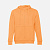 Толстовка мужская на молнии с капюшоном Amsterdam, светло-оранжевая - миниатюра - рис 2.