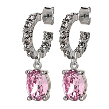 Серьги BARBARA SS VINTAGE ROSE/GREY Dyrberg Kern 450062