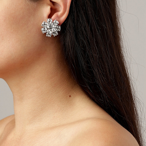 Серьги AUBRA SS CRYSTAL Dyrberg Kern 460504 - рис 4.