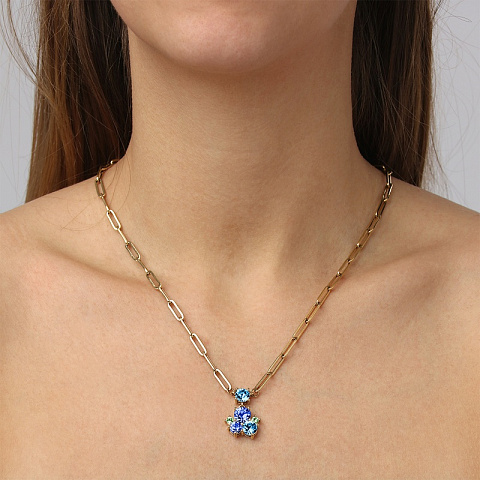 Колье  TANZY SG AQUA - рис 2.