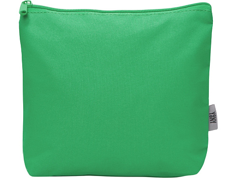 Косметичка из полиэстера 300D с подкладкой Amalia, зеленый - рис 2.