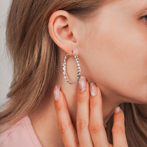 Серьги Ring Fiore Luna AL1009 S - рис 4.