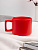 Чашка Jumbo в коробке матовая, красная - миниатюра - рис 7.