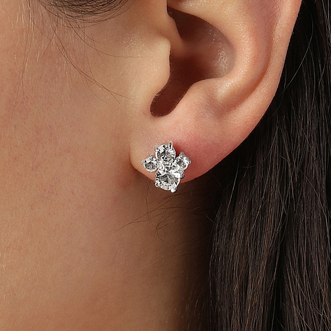 Серьги BILLIS SS CRYSTAL Dyrberg Kern 460047 - рис 2.