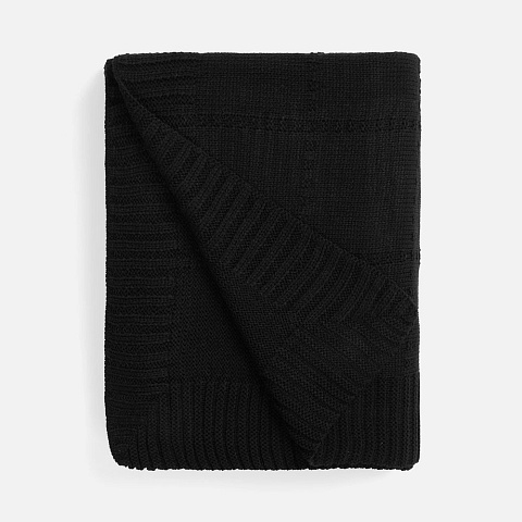 Плед Quadrisma, черный - рис 3.