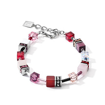 Браслет Red-Purple Coeur de Lion *4905/30-0308