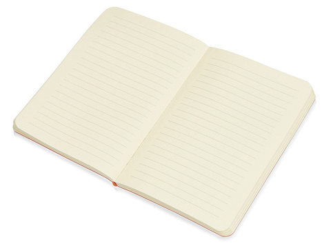 Блокнот А6 Softy small 9*13,8 см в мягкой обложке, оранжевый - рис 2.