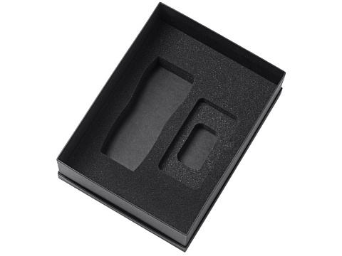 Подарочный набор c вакуумной термокружкой и повербанком С2, фиолетовый - рис 3.