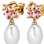 Серьги PETUN SG ROSE / WHITE PEARL - миниатюра - рис 4.