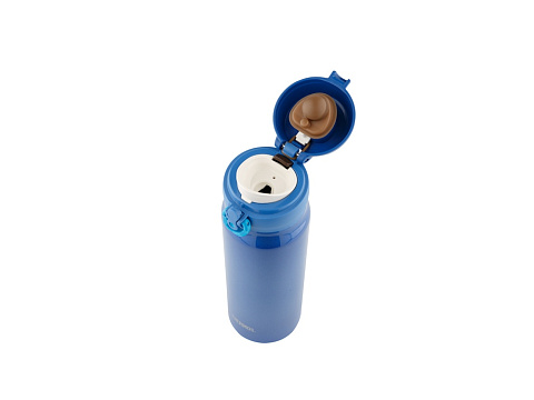 Термос со стальной колбой тм THERMOS JNL-602-MTB SS Vac. Insulated Flask,600ml, синий - рис 2.