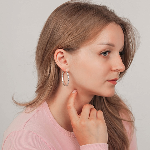 Серьги Ring Fiore Luna AL1009 S - рис 2.