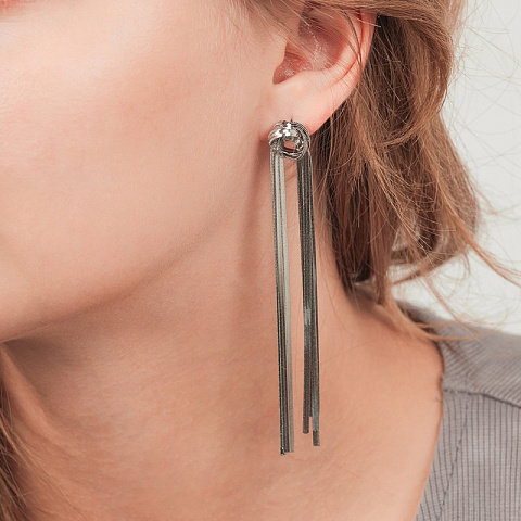 Серьги Узел Fiore Luna AWE1061-S - рис 2.