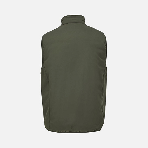 Жилет софтшелл унисекс Falcon BW, темный хаки - рис 3.