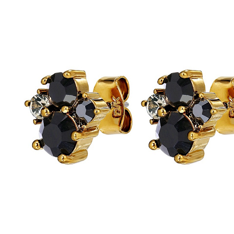 Серьги BILLIS SG BLACK MIX - рис 3.