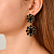 Серьги LINA SG BLACK Dyrberg Kern *450072 - миниатюра - рис 2.