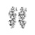 Серьги MARIGOLD SS CRYSTAL Dyrberg Kern 480045 - миниатюра