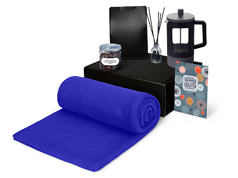 Подарочный набор Re:y. Vive с пледом, френч-прессом и кофе - рис 2.