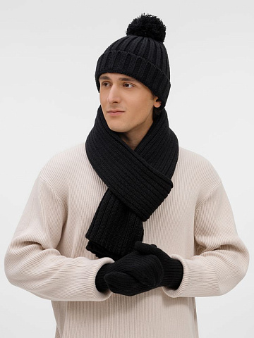 Шапка HappyGo, черная - рис 7.