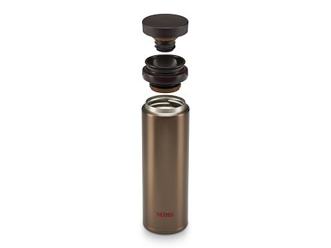 Термос из нерж. стали тм THERMOS JNO-501-ESP 0.5L, коричневый - рис 2.