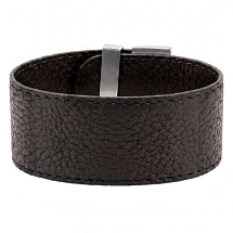 Черный кожаный ремешок