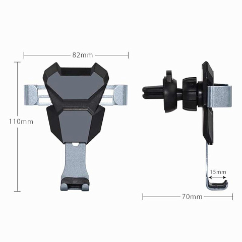 Автомобильный держатель телефона на вентиляцию или панель - рис 11.