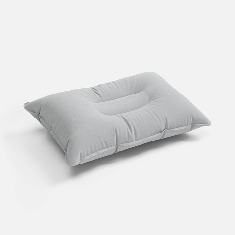 Надувная подушка Pillowish, серая - рис 3.