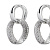 Серьги silver eight Mason ABE27977-03 S - миниатюра - рис 3.