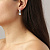 Серьги TETI SS CRYSTAL Dyrberg Kern 460008 - миниатюра - рис 2.